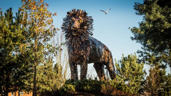 Aslan-at-CS-Lewis-Square