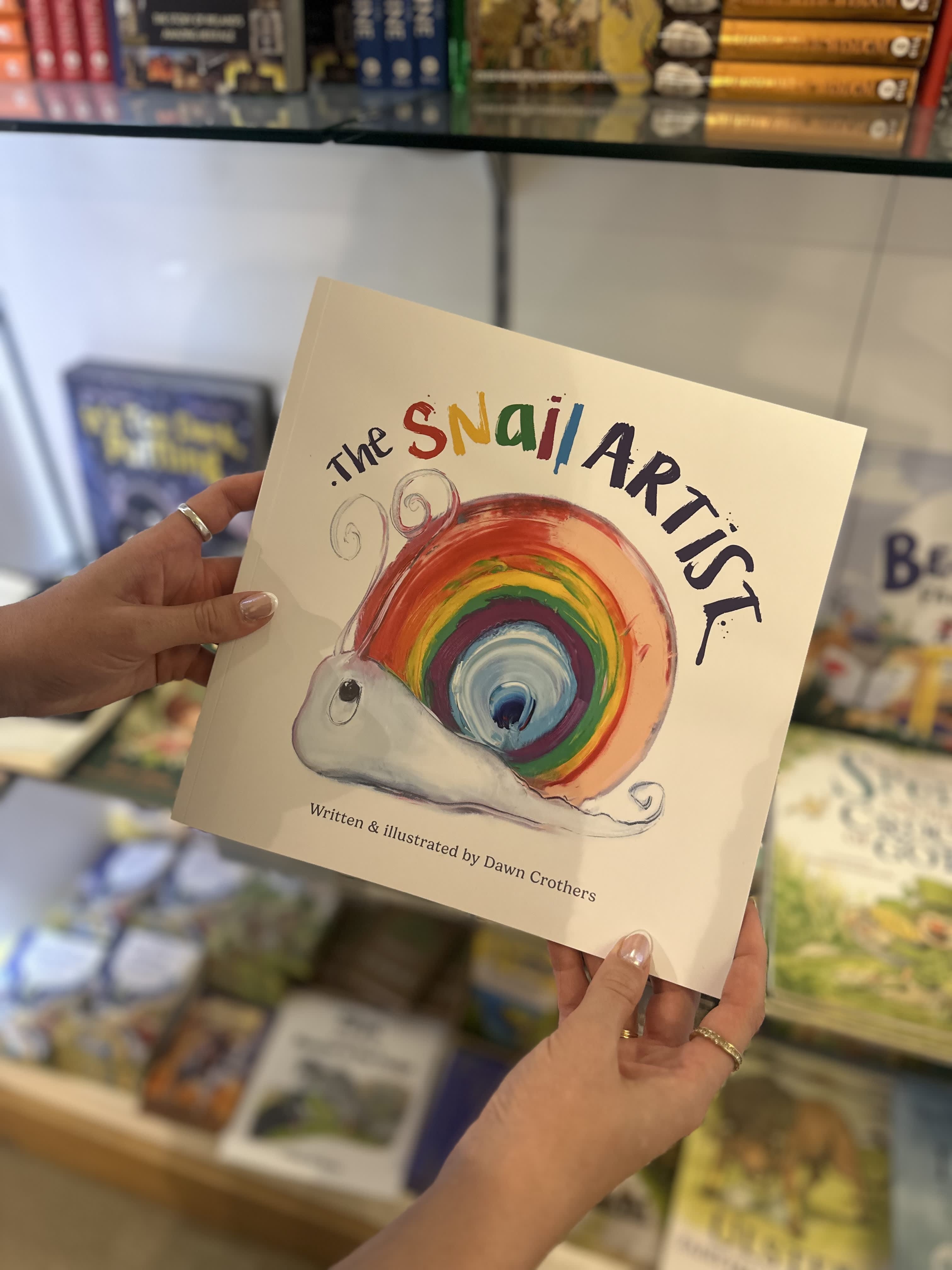 the snail artist children's novel