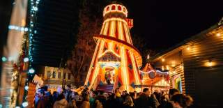 Helter Skelter at the Belfast Christmas Market