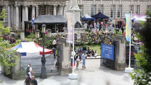 Spring Continental Market at Belfast City Hall