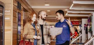 Matthew In Welcome Centre