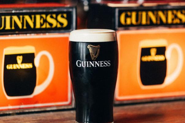 Pint of Guinness at White's Store